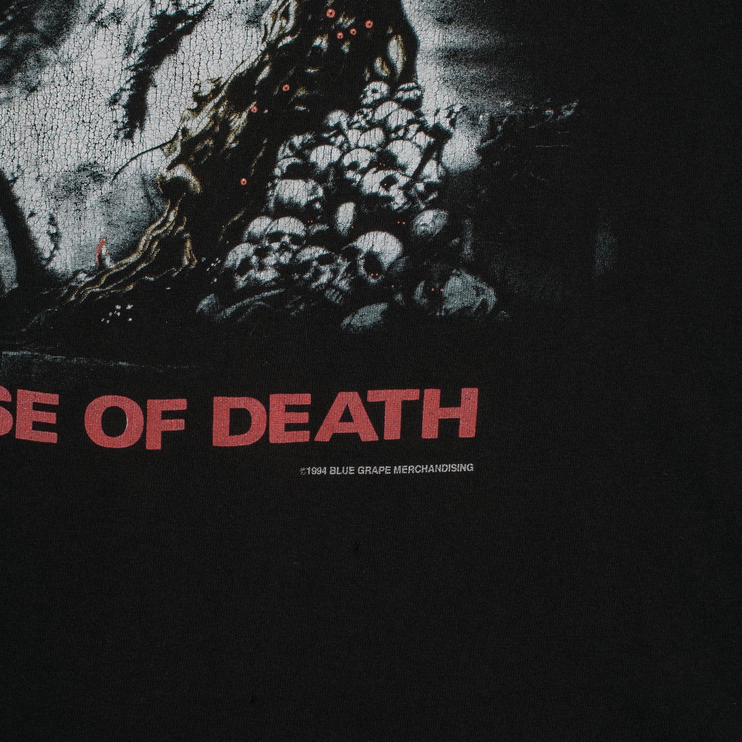 Vintage 1994 Obituary Cause Of Death T-Shirt