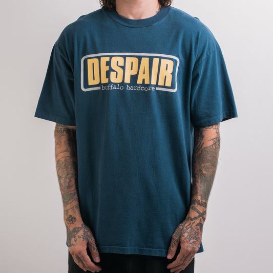 Vintage 90’s Despair Pattern Life T-Shirt