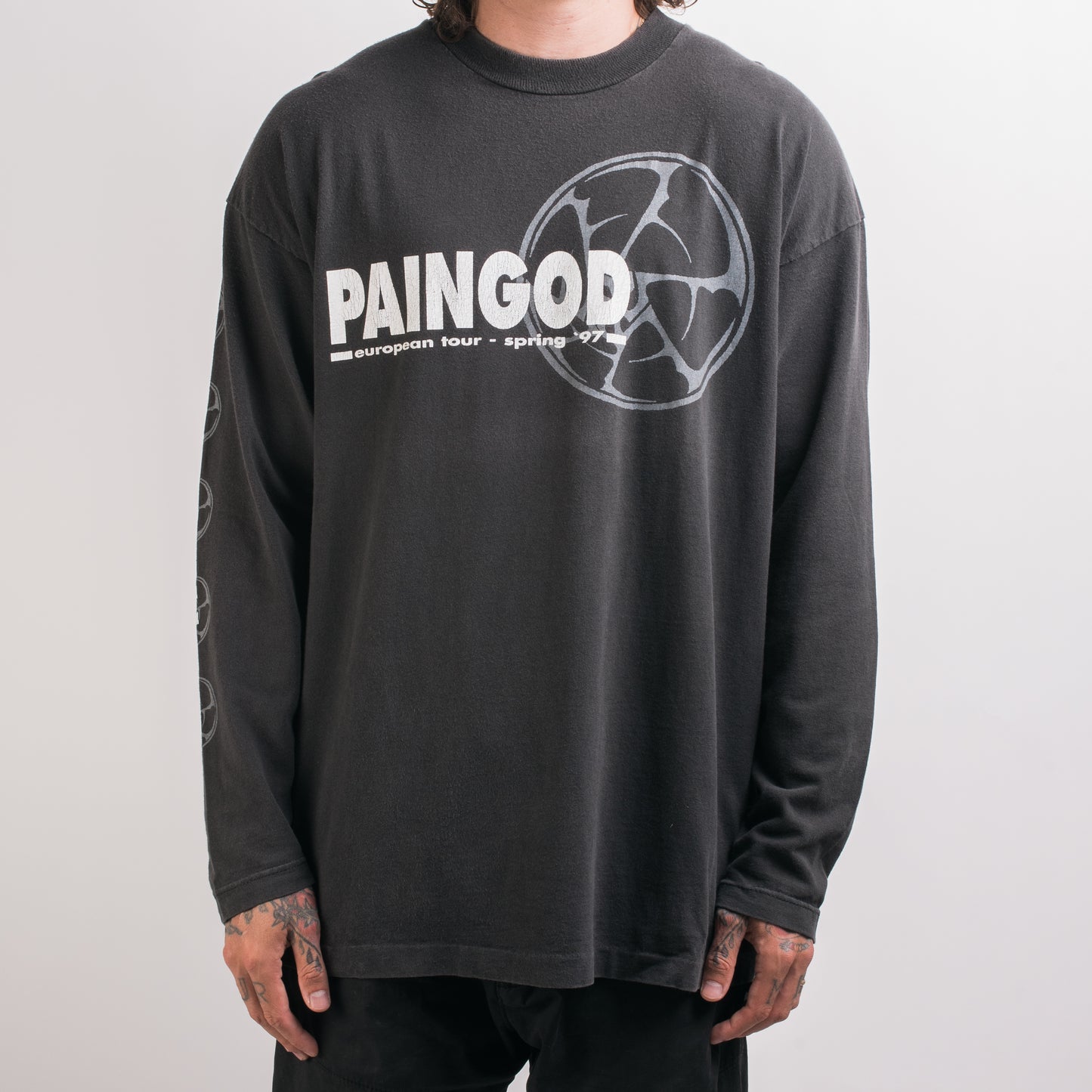 Vintage 1997 Paingod European Tour Longsleeve