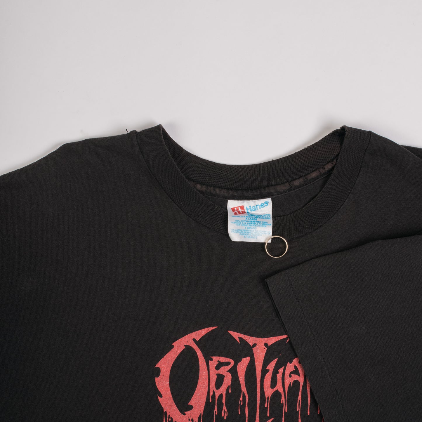 Vintage 1994 Obituary Cause Of Death T-Shirt