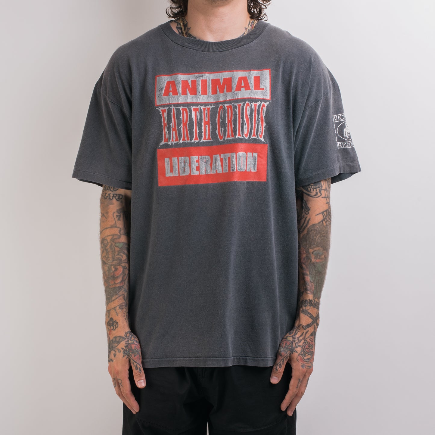 Vintage 90’s Earth Crisis Animal Liberation T-Shirt