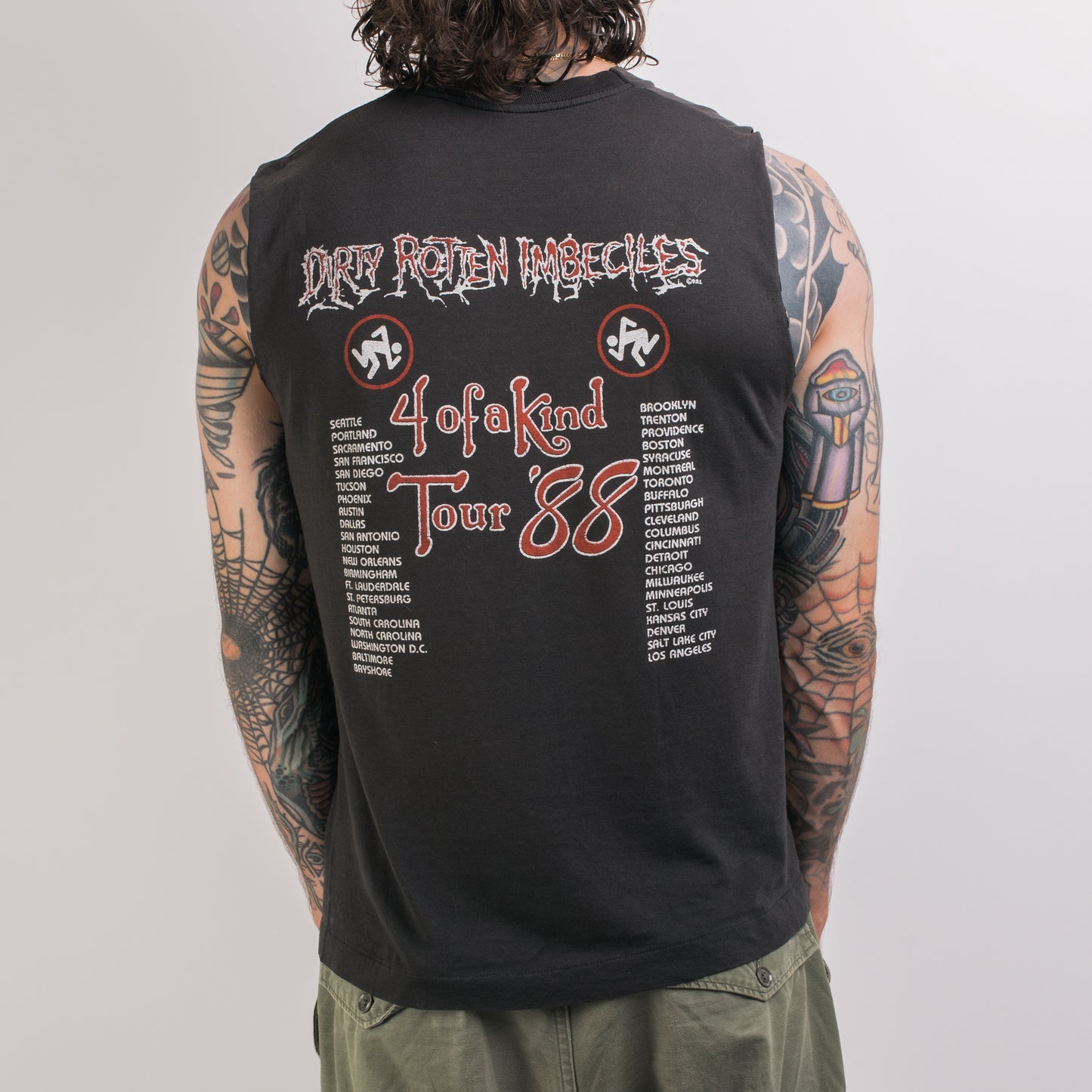 Vintage 1988 DRI 4 Of A Kind Tour T-Shirt