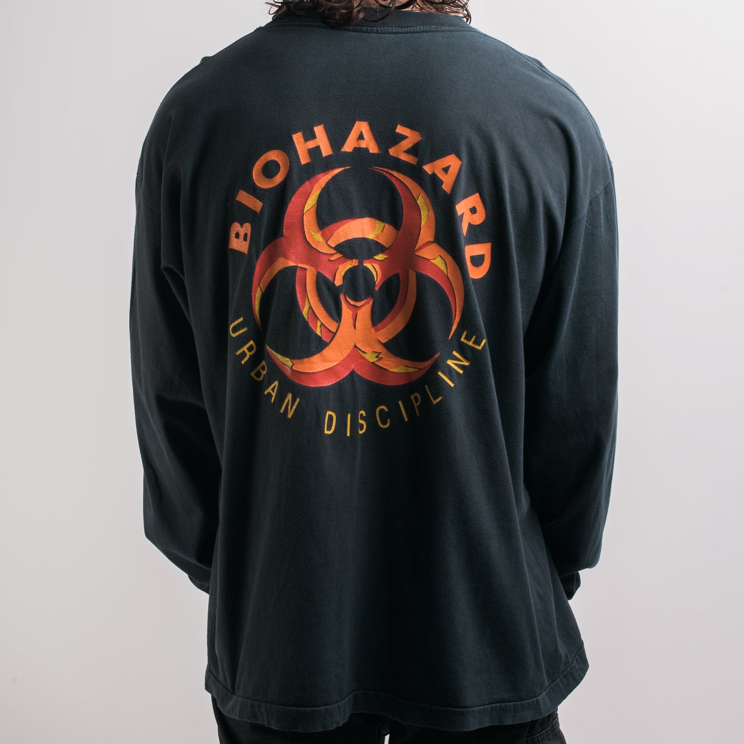 Vintage 90’s Biohazard Urban Discipline Embroidery Longsleeve