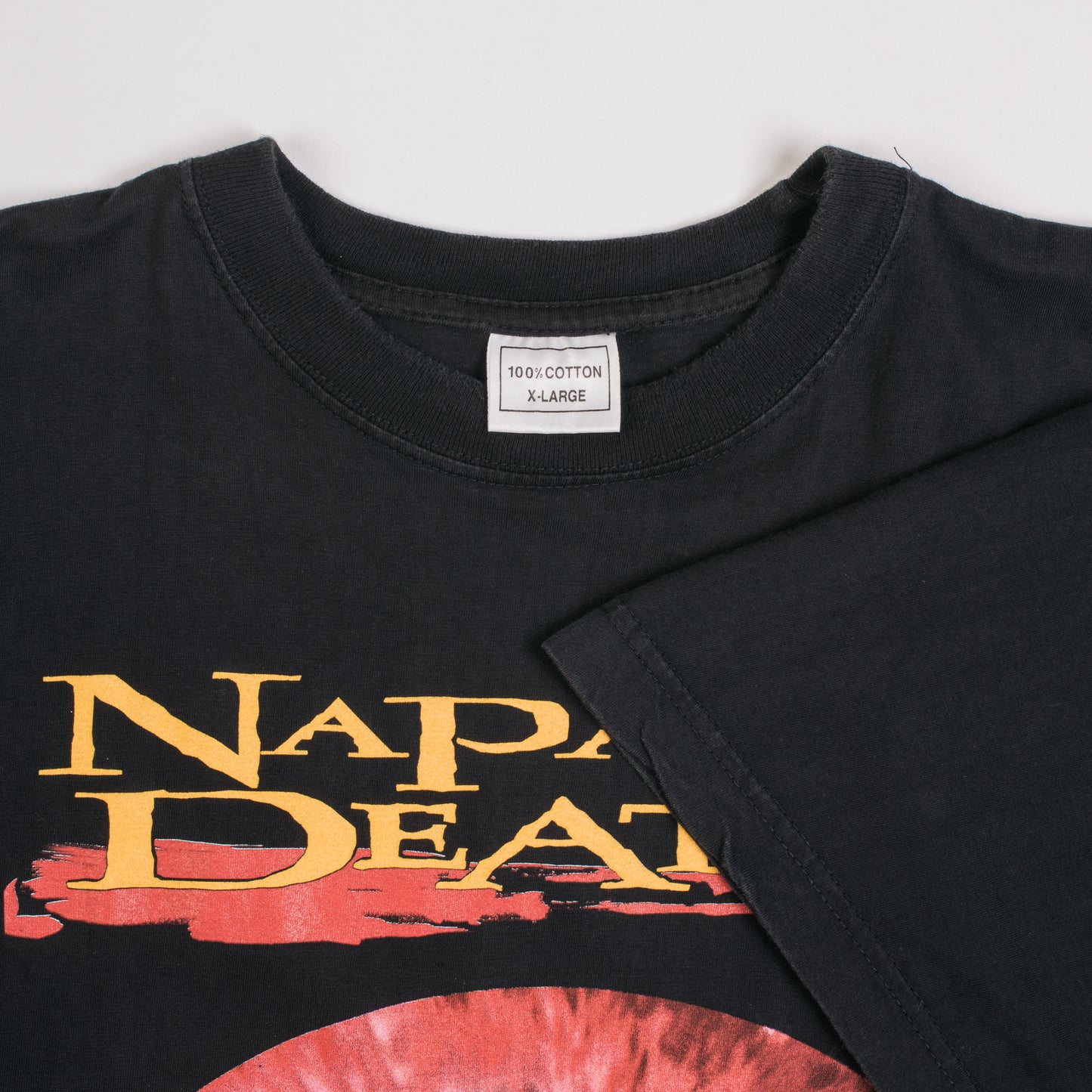 Vintage 1997 Napalm Death Inside The Torn Apart European Tour T-Shirt