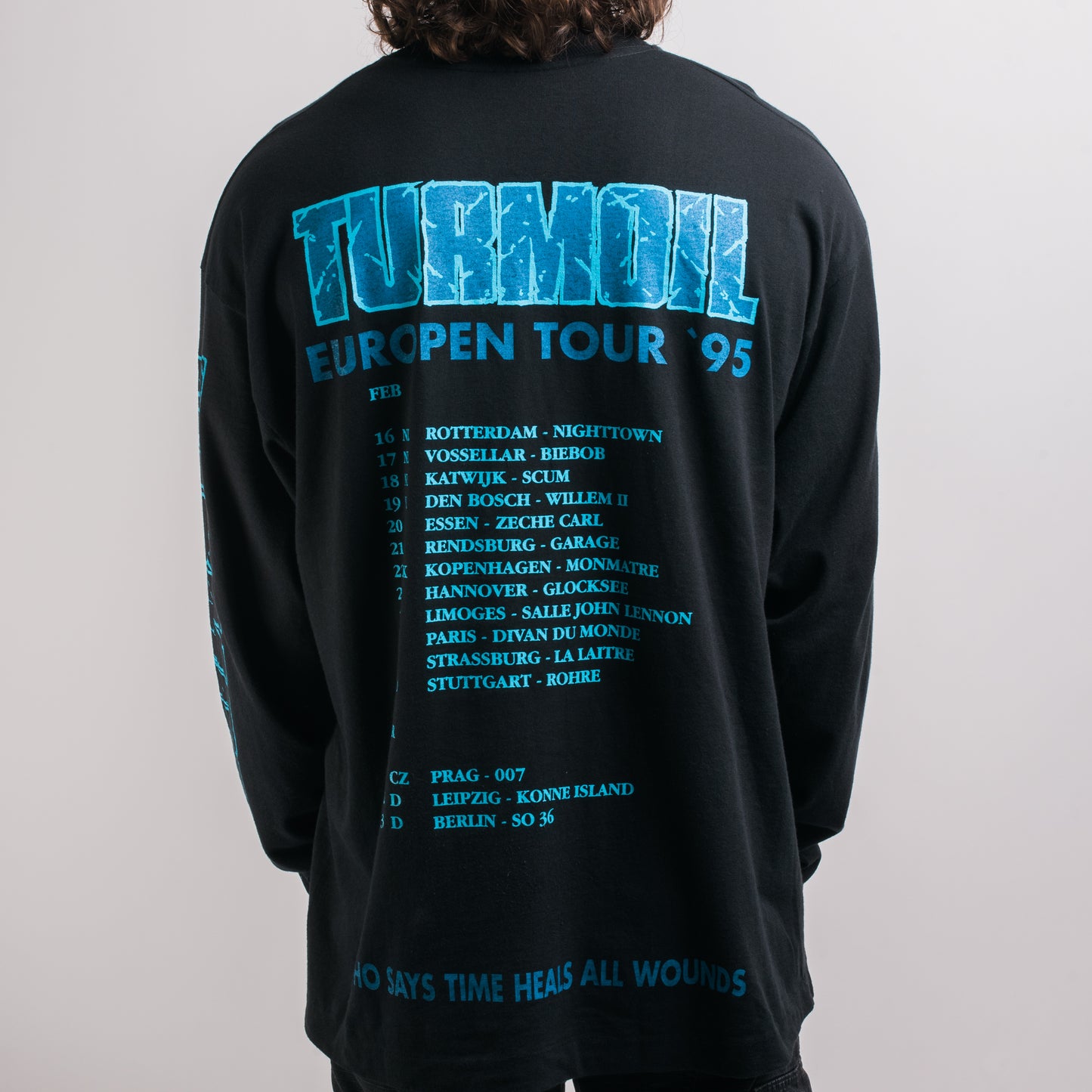 Vintage 1995 Turmoil European Tour Longsleeve