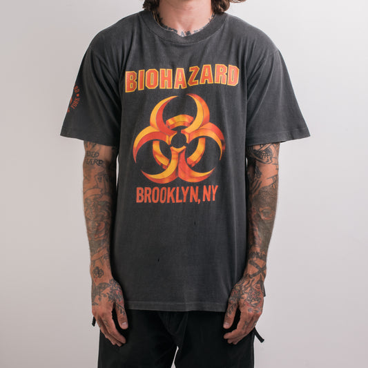 Vintage 1991 Biohazard Stomping The World Tour T-Shirt