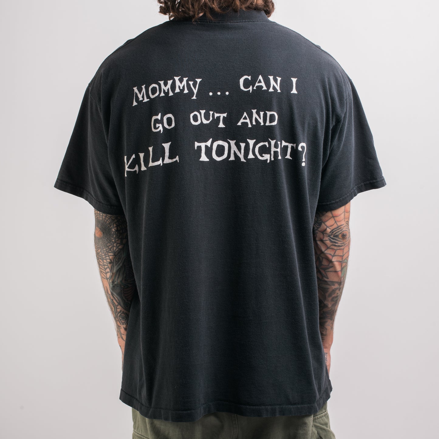 Vintage 1998 Misfits Mommy Can I Go Out Tonight And Kill T-Shirt