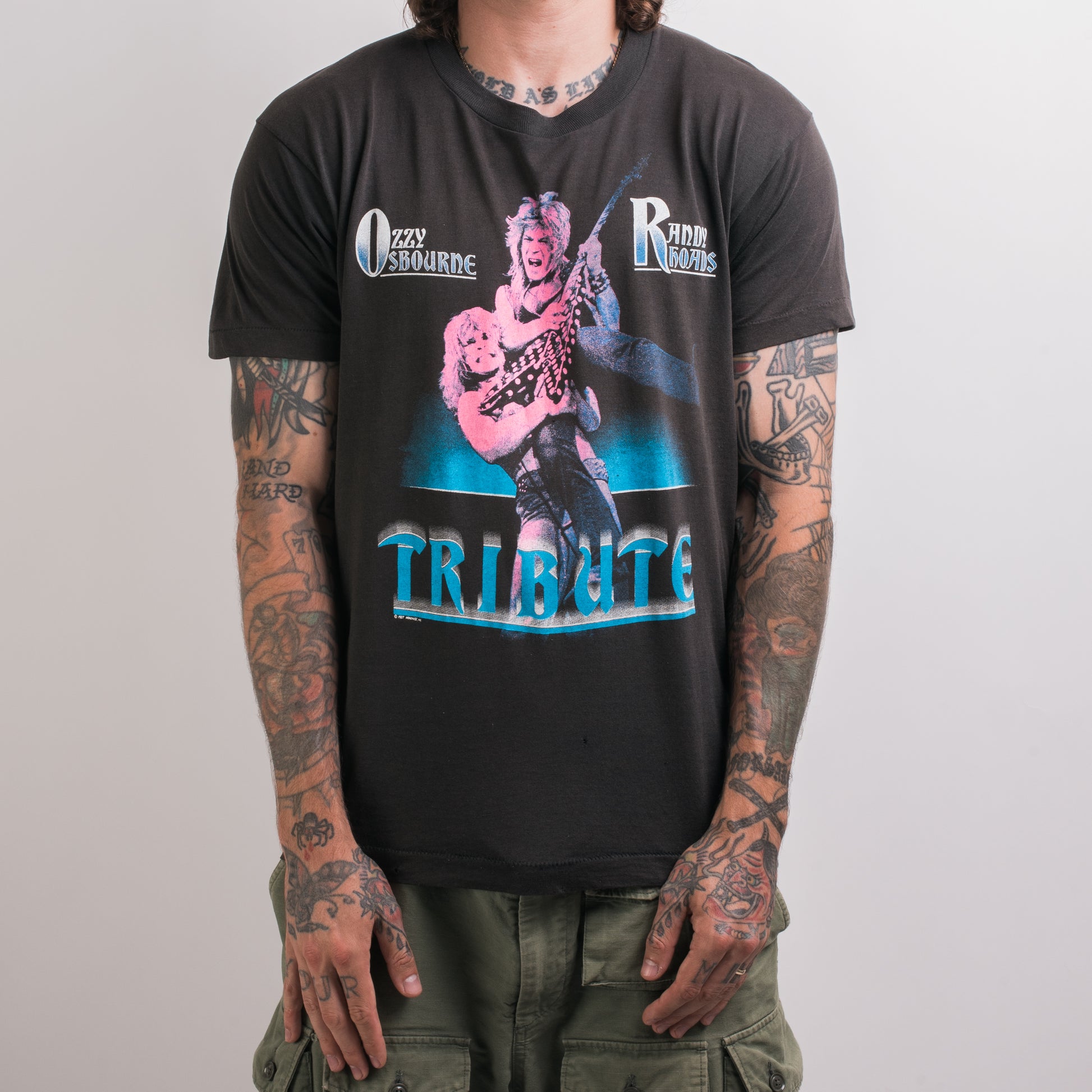 Vintage 1987 Ozzy Osbourne Randy Roads Tribute T-Shirt – Mills Vintage USA