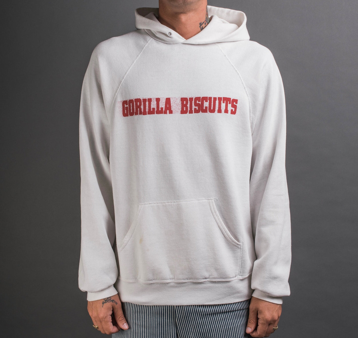 Vintage 90’s Gorilla Biscuits Hold Your Ground Hoodie