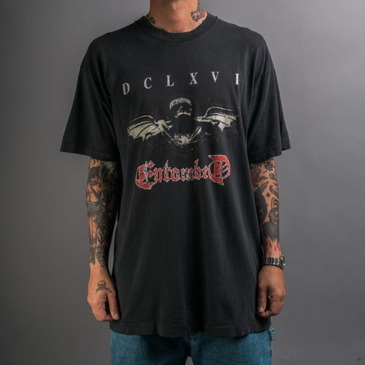 Vintage 1994 Entombed DCLXVI US Tour T-Shirt