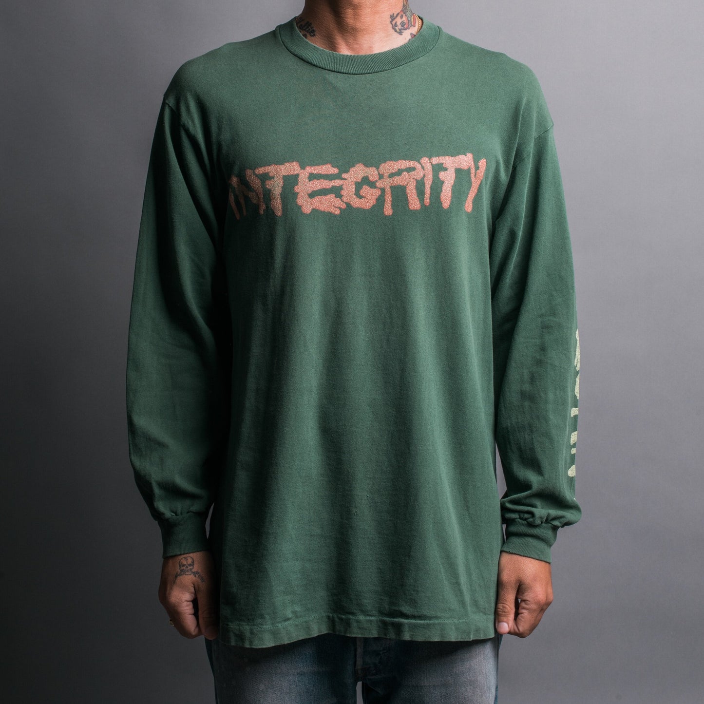 Vintage 90’s Integrity The Bucks Stop Here Tour Longsleeve