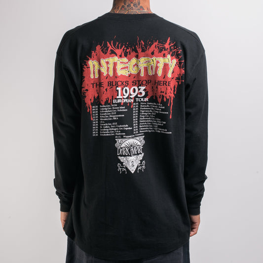 Vintage 1993 Integrity The Bucks Stop Here Tour Longsleeve