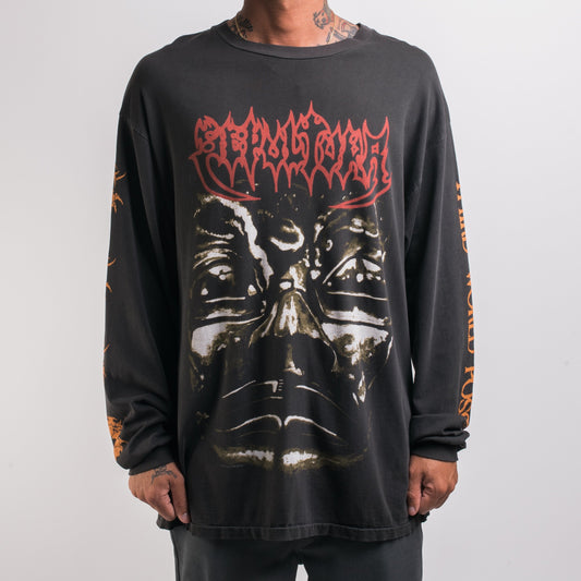 Vintage 1992 Sepultura Third World Posse Tour Longsleeve