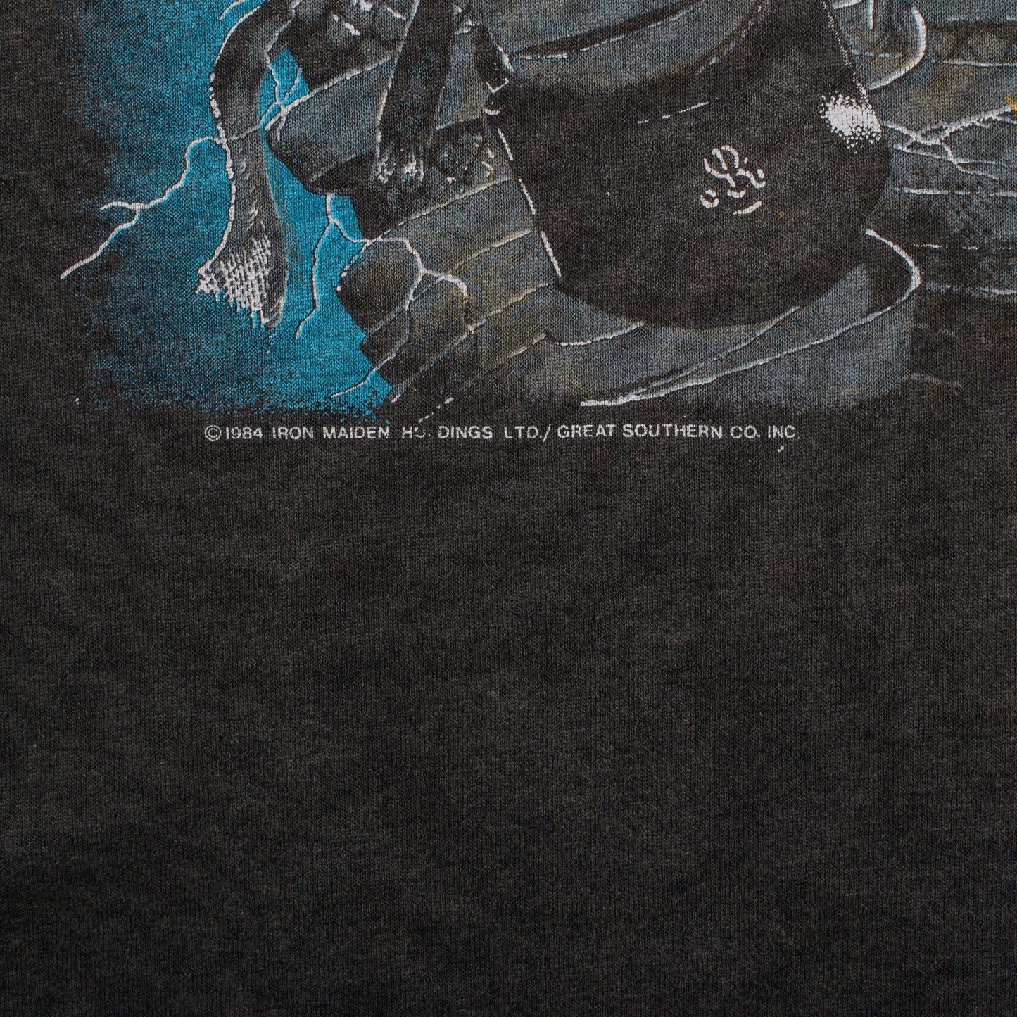 Vintage 1984 Iron Maiden Power Slave T-Shirt