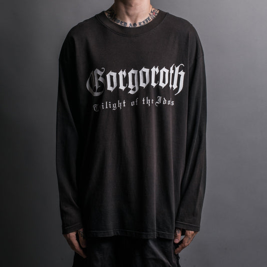 Vintage 90’s Gorgoroth Twilight Of The Idols Longsleeve