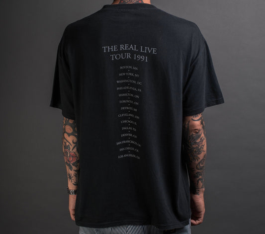 Vintage 1991 Simple Minds The Real Live Tour T-Shirt