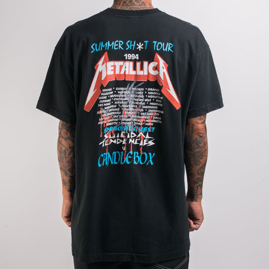 Vintage 1994 Metallica Summer Shit Tour Boot T-Shirt