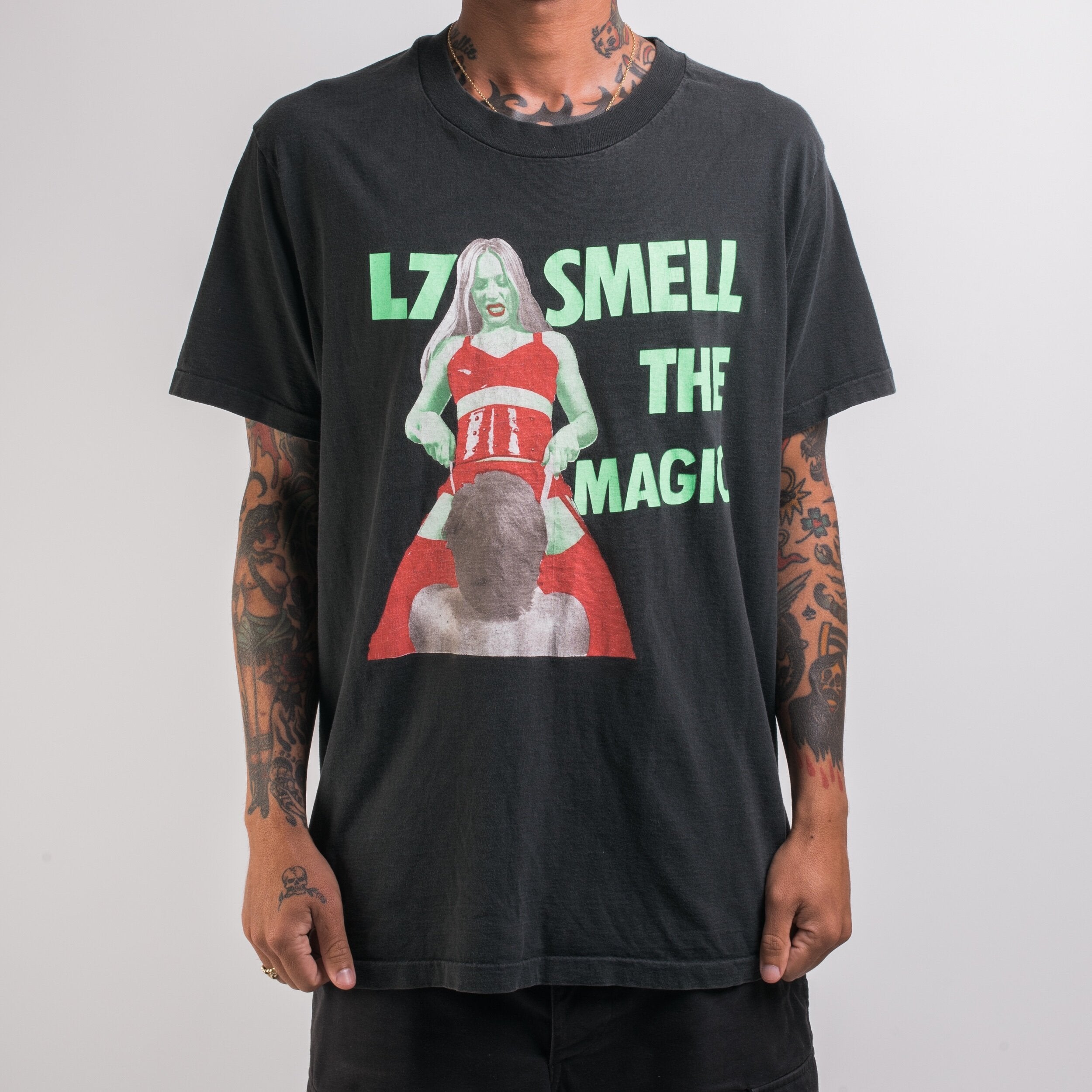 Vintage 90's L7 Smell The Magic T-Shirt – Mills Vintage USA