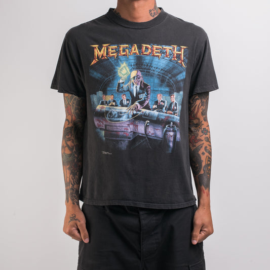 Vintage 1990 Megadeth Tour T-Shirt