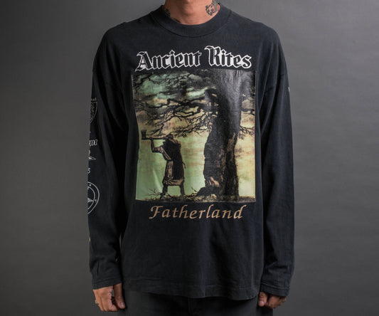 Vintage 1998 Ancient Rites Fatherland Tour Longsleeve