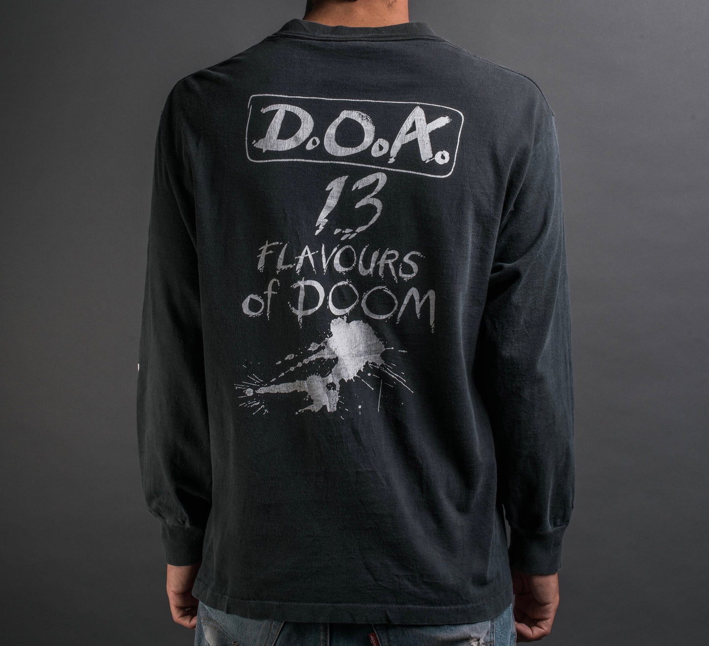 Vintage 90’s D.O.A 13 Flavours Of Doom Longsleeve