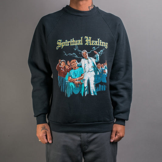 Vintage 1990 Death Spiritual Healing Tour Sweatshirt