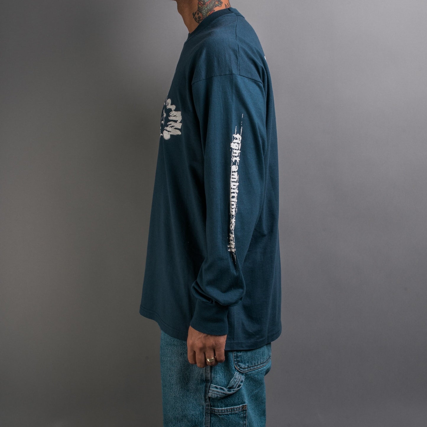 Vintage 90’s Overcast Fight Ambition To Kill Longsleeve