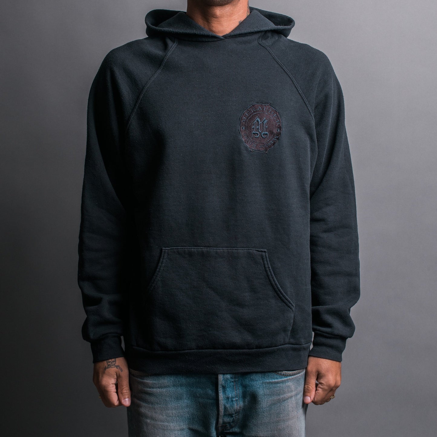 Vintage 90’s Merauder Master Killer Embroidery Hoodie