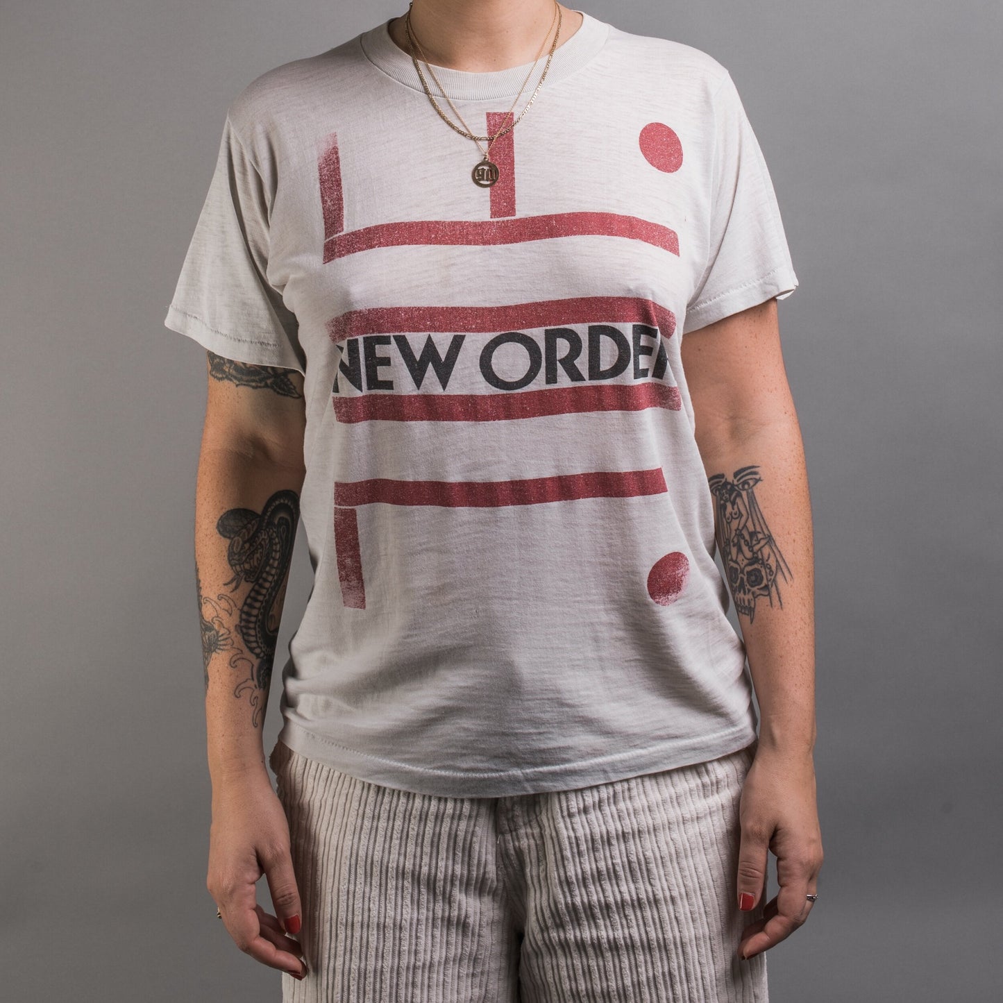 Vintage 80’s New Order Movement T-Shirt