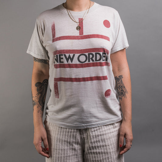 Vintage 80’s New Order Movement T-Shirt