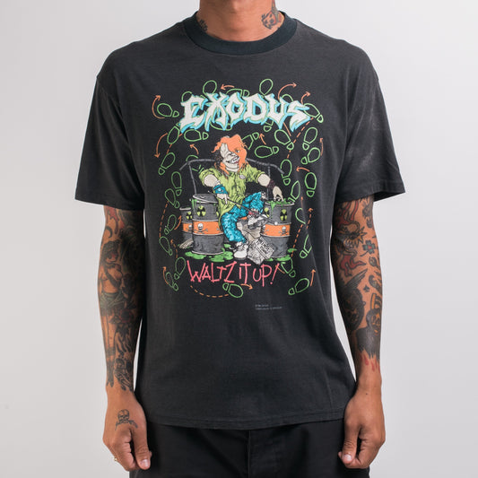 Vintage 1989 Exodus Waltz It Up T-Shirt