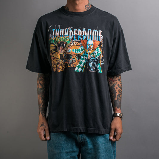 Vintage 90’s Thunderdome Hardcore Will Never Die T-Shirt