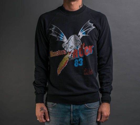 Vintage 1983 Monsters Of Rock Sweatshirt