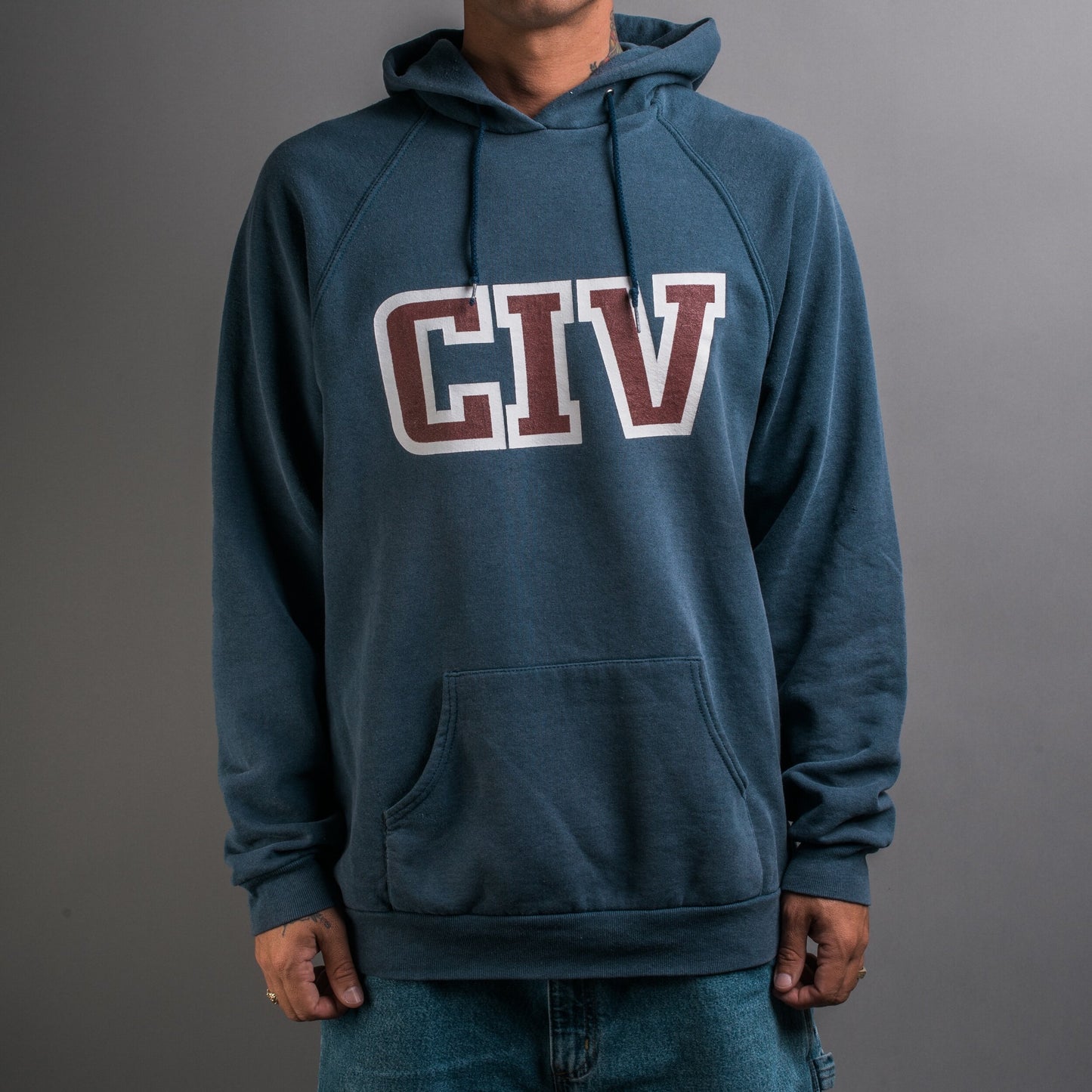 Vintage 90’s CIV New York Hardcore Hoodie