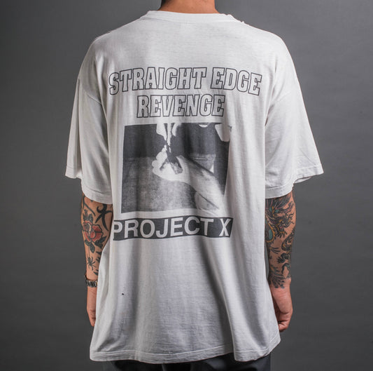 Vintage 90’s Project X Straight Edge Revenge T-Shirt