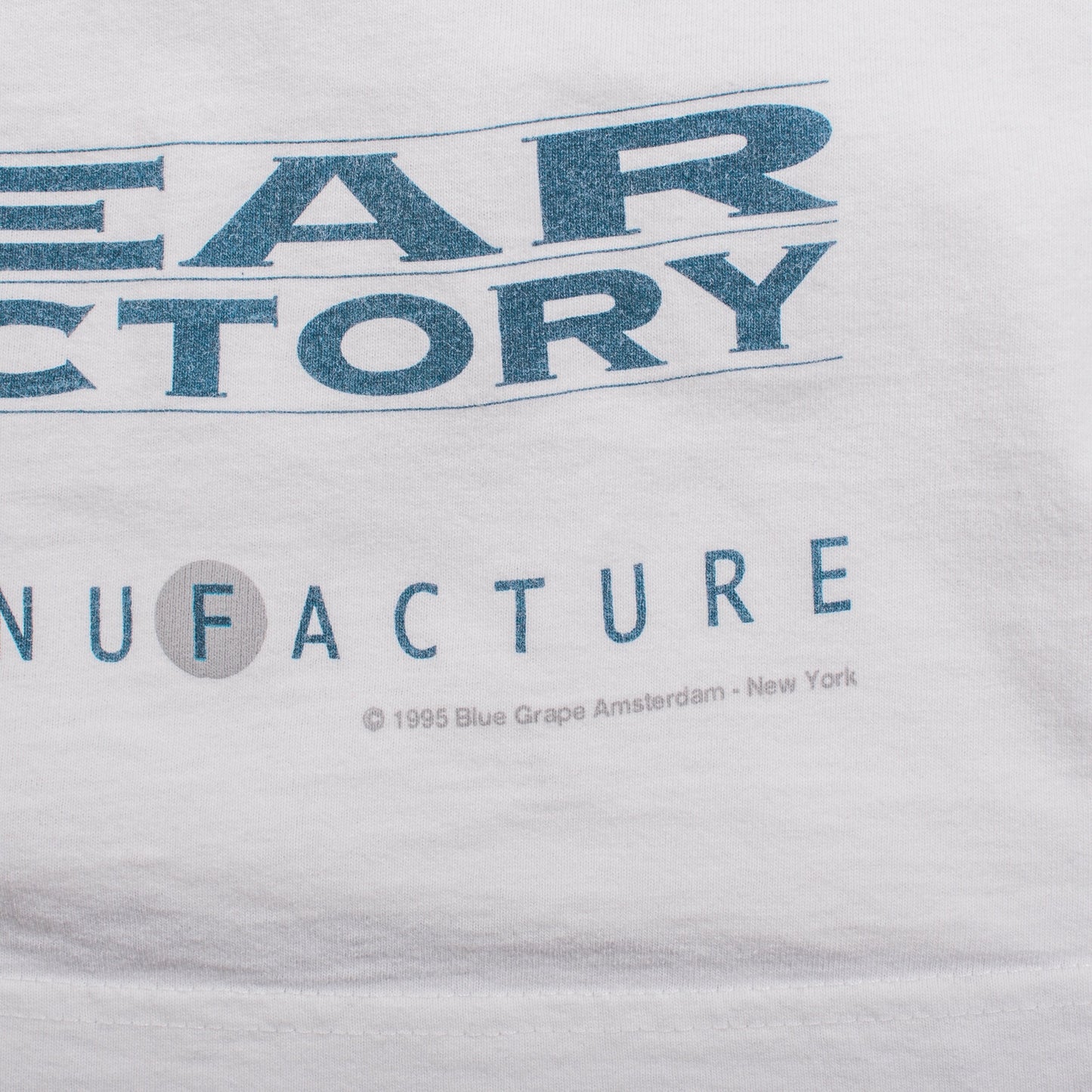 Vintage 1995 Fear Factory Demanufacture Ringer T-Shirt