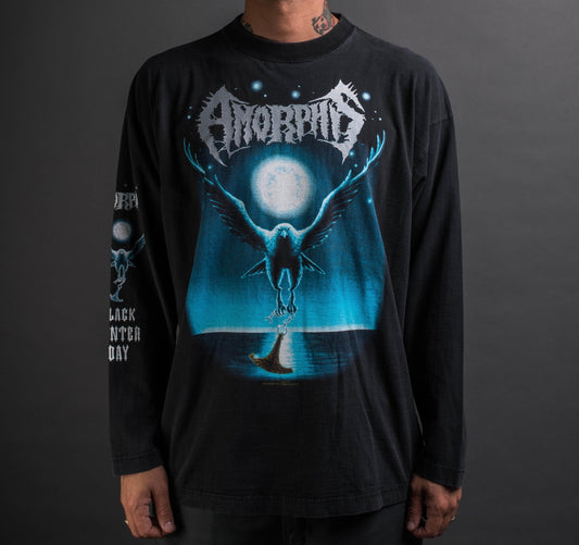 Vintage 90’s Amorphis Black Winter Day Longsleeve