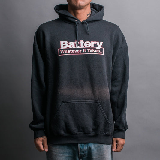 Vintage 90’s Battery Whatever It Takes Hoodie