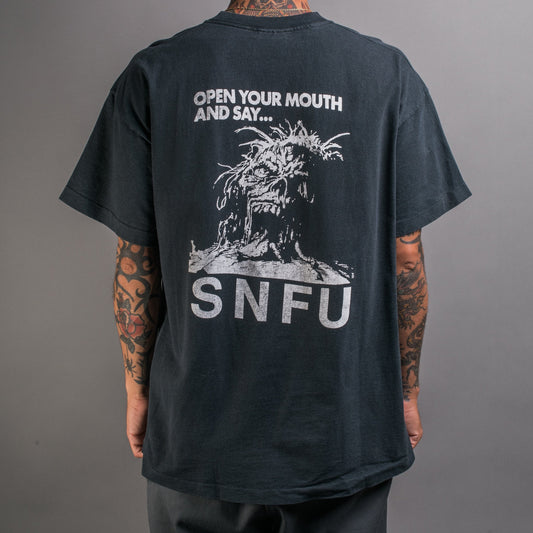 Vintage 90’s SNFU Open Your Mouth And Say T-Shirt