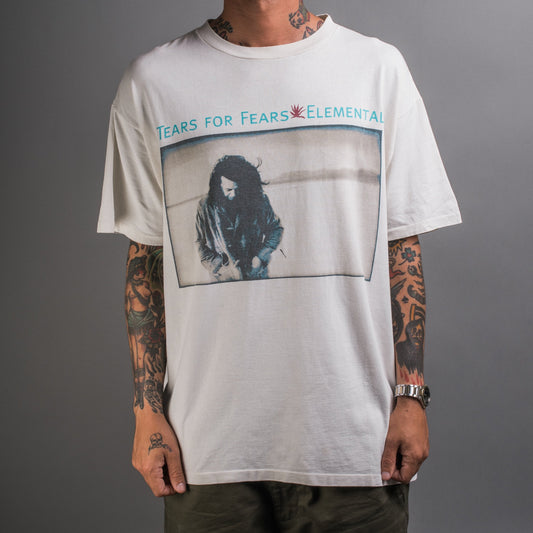 Vintage 1993 Tears For Fears Elemental Tour T-Shirt