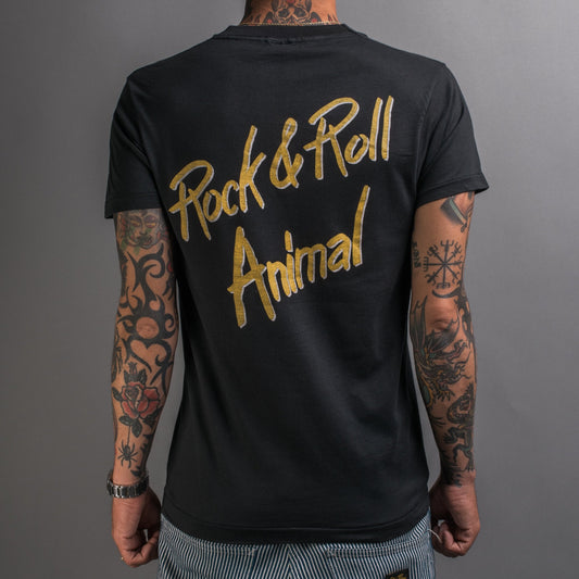 Vintage 80’s Lou Reed Rock & Roll Animal T-Shirt