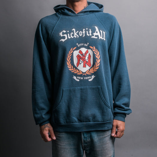 Vintage 90’s Sick Of It All Hoodie