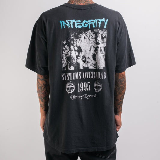 Vintage 1995 Integrity Systems Overload T-Shirt