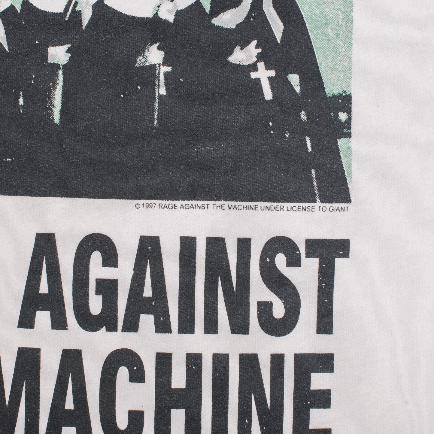 Vintage 1997 Rage Against The Machine Nuns With Guns T-Shirt