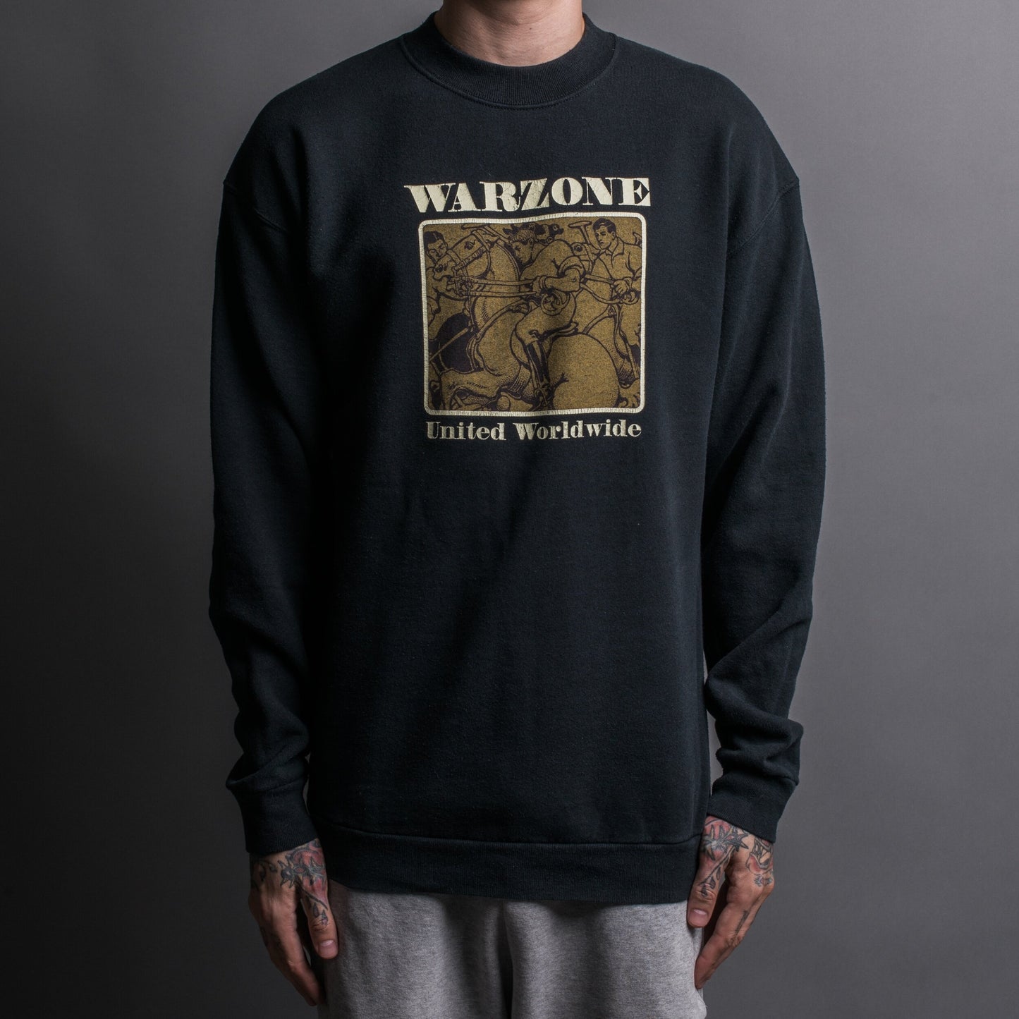 Vintage 90’s Warzone United Worldwide Sweatshirt