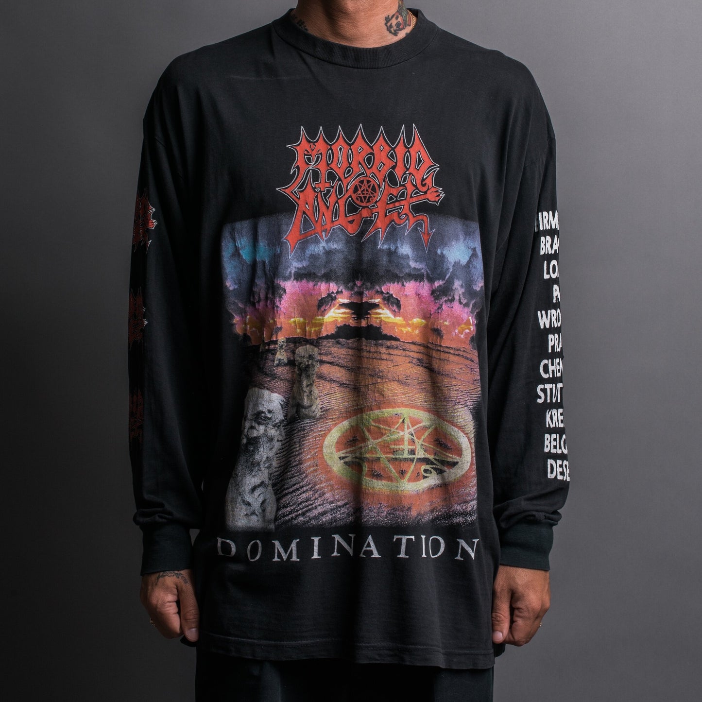 Vintage 90’s Morbid Angel Domination Tour Longsleeve