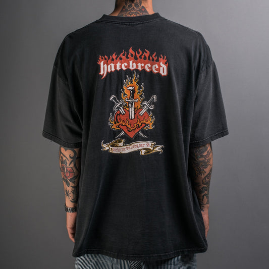 Vintage 1998 Hatebreed Burial For The Living Tour T-Shirt