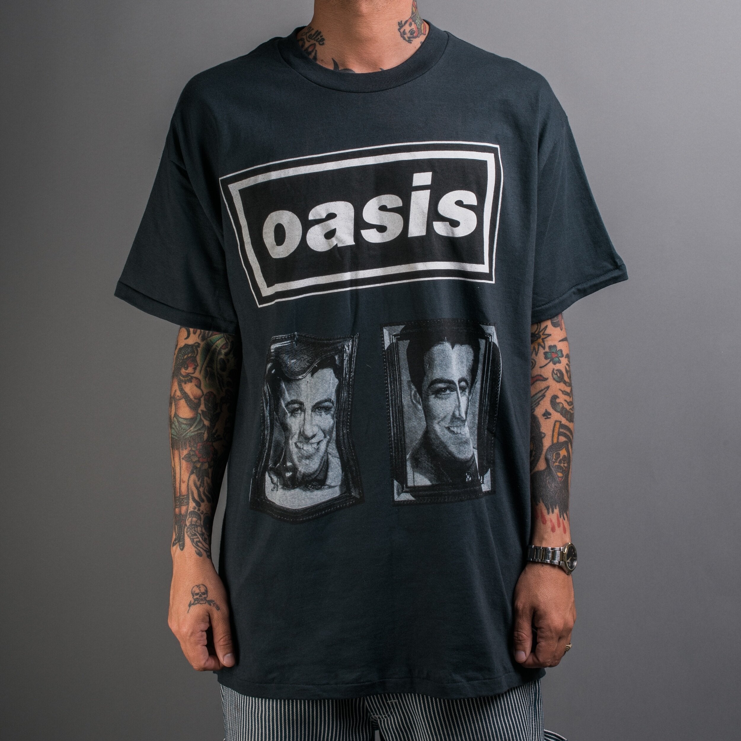 oasis vintage ブートTシャツ 90s - メンズ