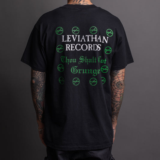 Vintage 90’s Leviathan Records Thou Shall Not Grunge T-Shirt