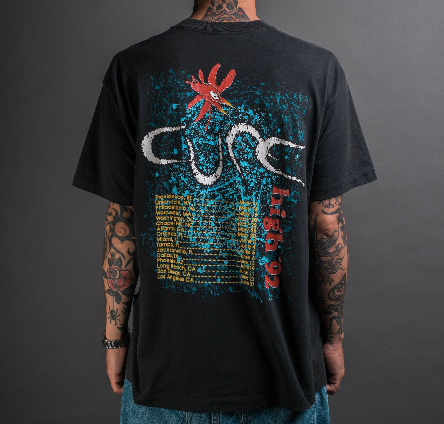 Vintage 1992 The Cure High Tour T-Shirt – Mills Vintage USA